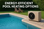 Energy-efficient pool heating options.