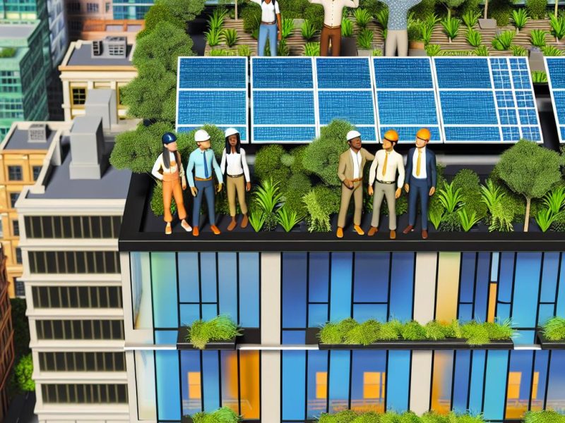 How green roofs contribute to energy efficiency.