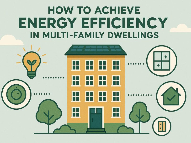 How to achieve energy efficiency in multi-family dwellings.