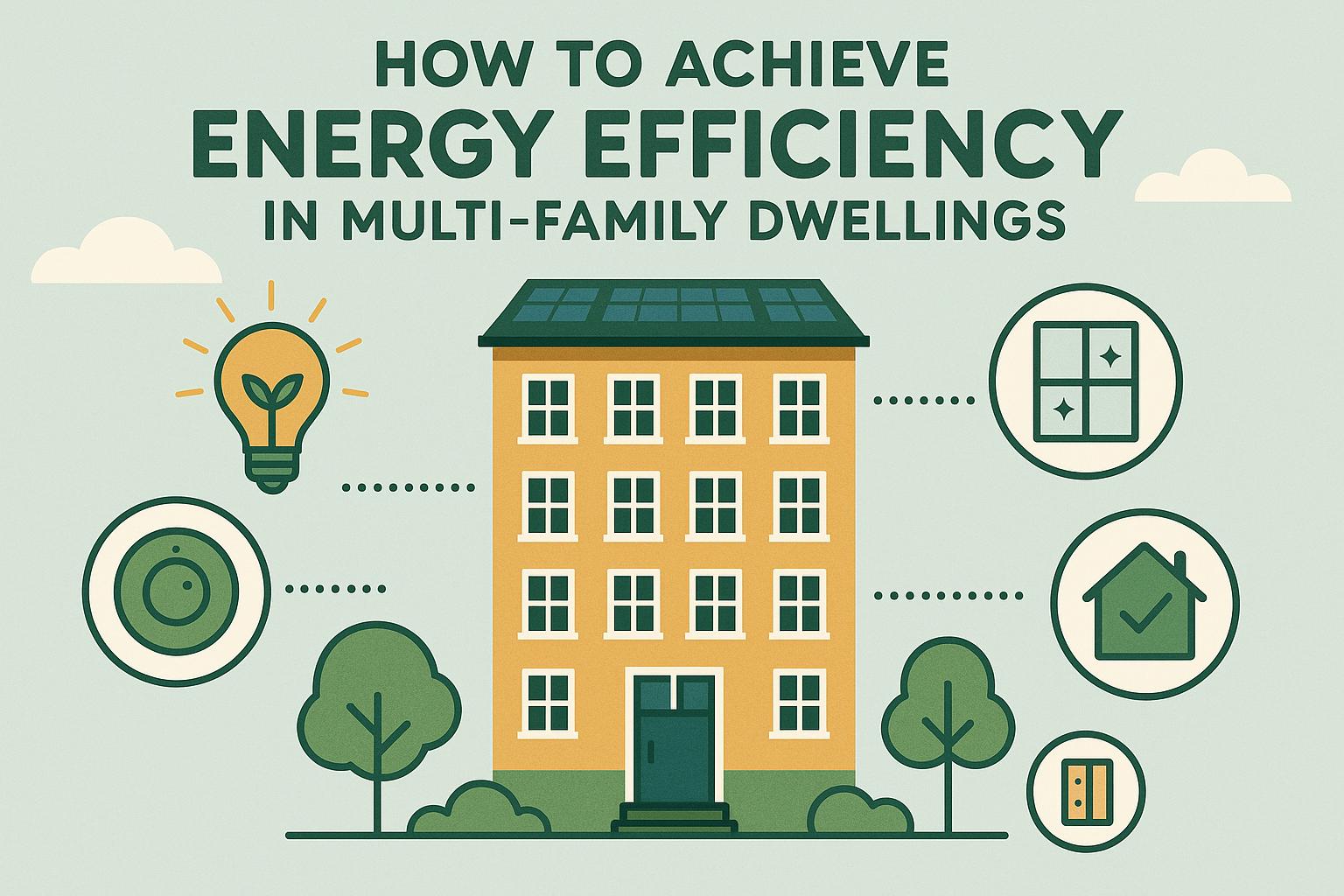 How to achieve energy efficiency in multi-family dwellings.
