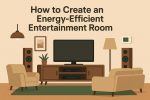 How to create an energy-efficient entertainment room.