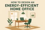 How to design an energy-efficient home office.