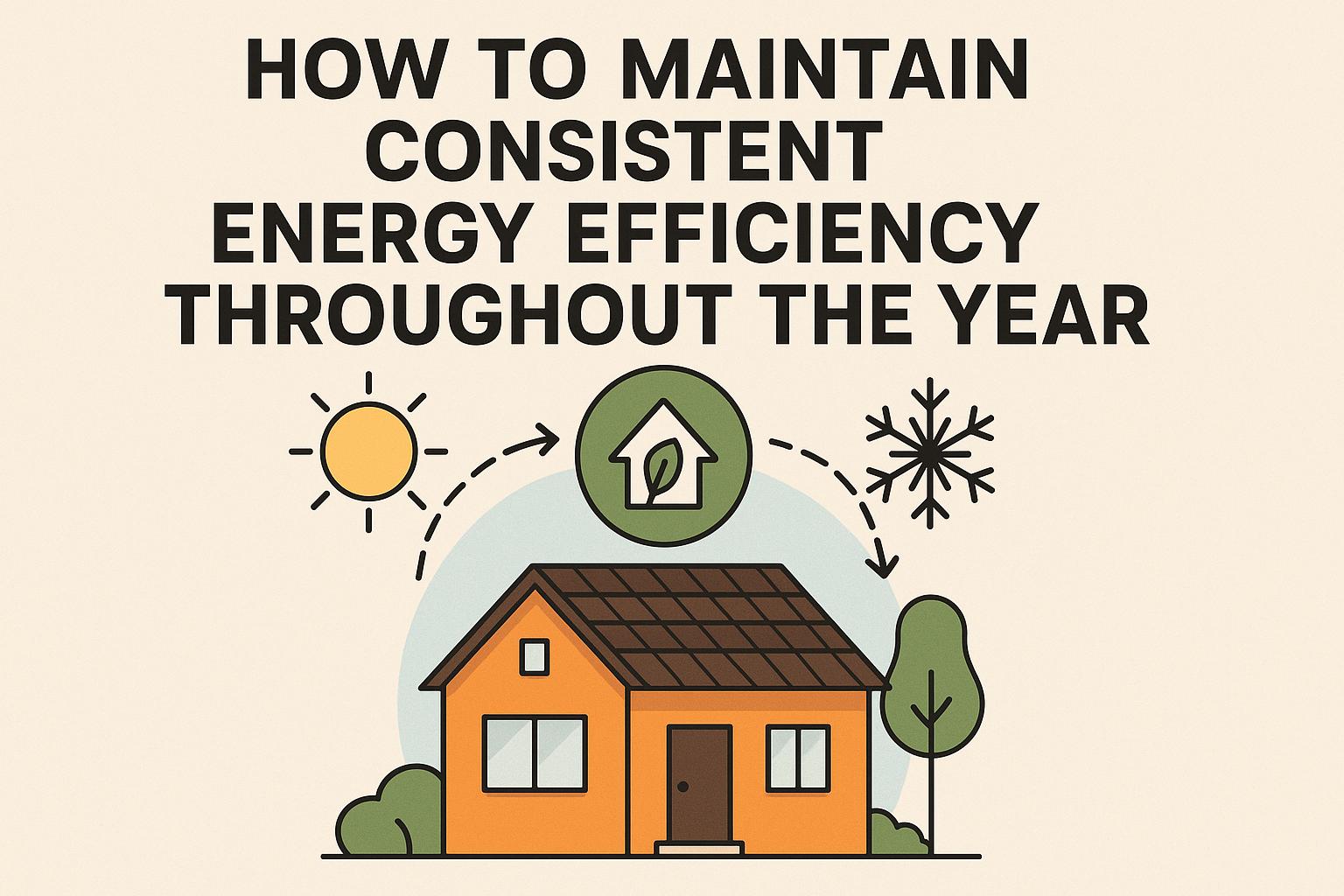 How to maintain consistent energy efficiency throughout the year.
