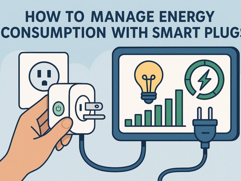 How to manage energy consumption with smart plugs.