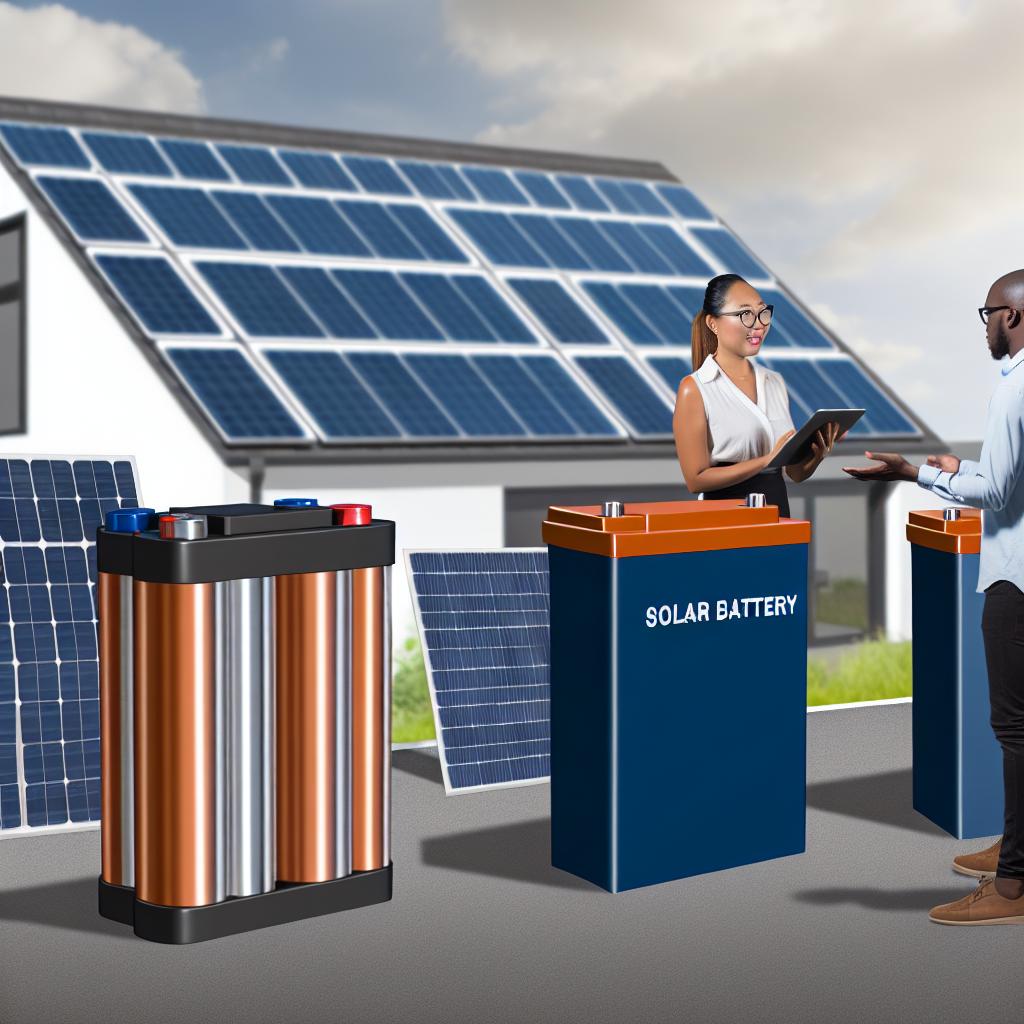 How to select the right solar battery for your home.