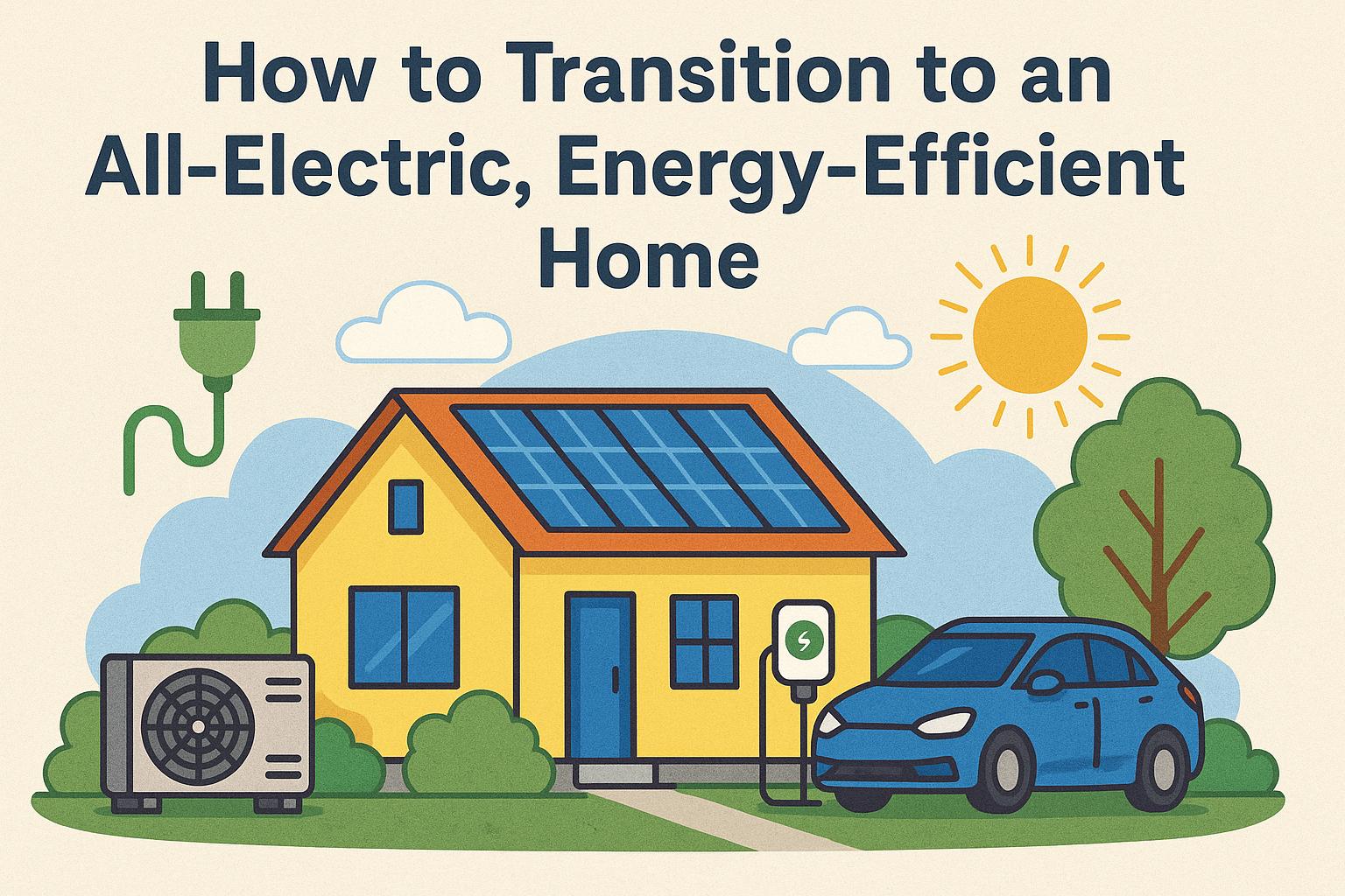 How to transition to an all-electric, energy-efficient home.
