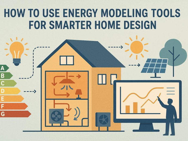 How to use energy modeling tools for smarter home design.
