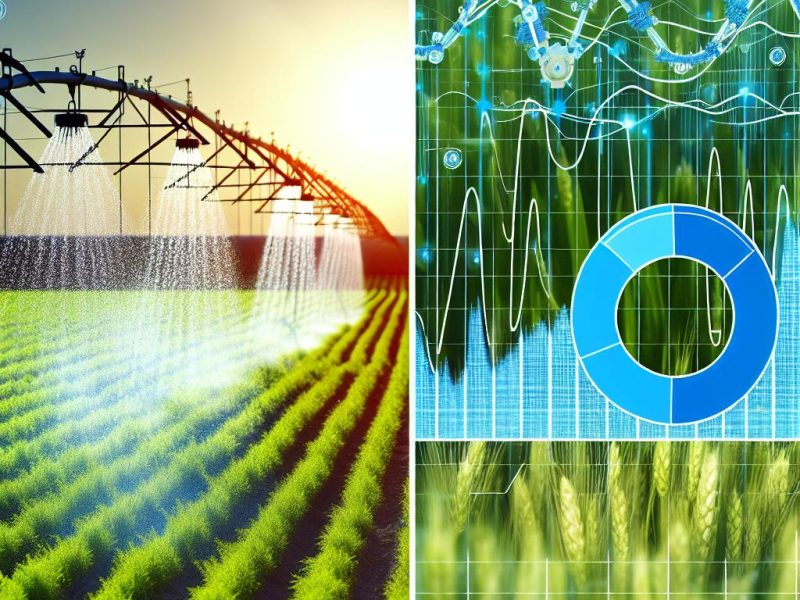 Smart irrigation systems for water and energy savings.