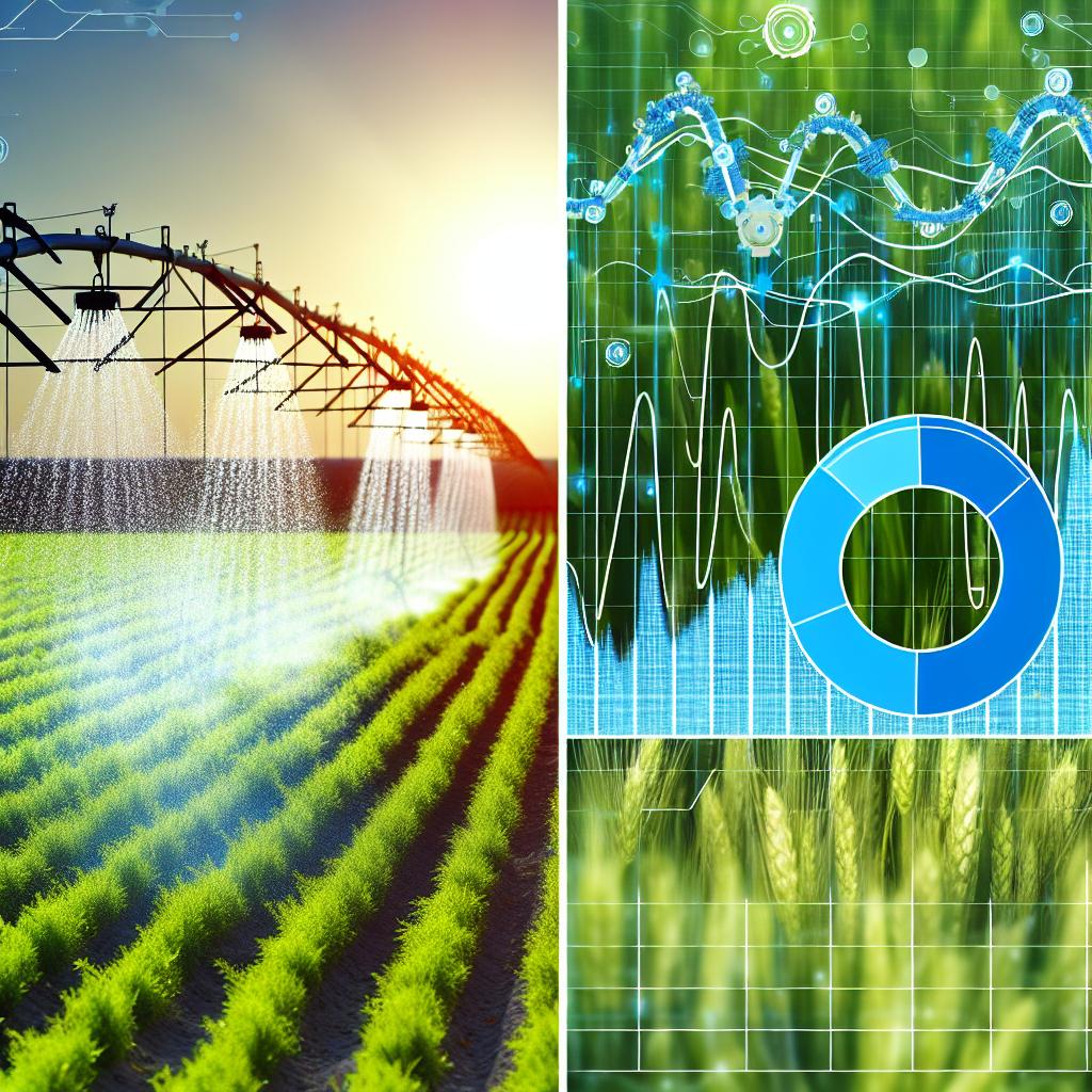 Smart irrigation systems for water and energy savings.