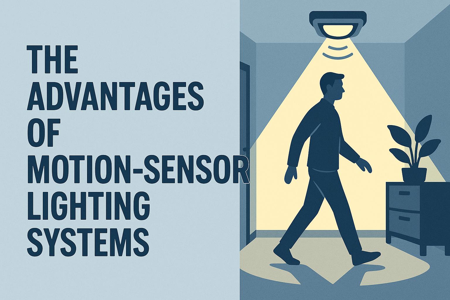The advantages of motion-sensor lighting systems.
