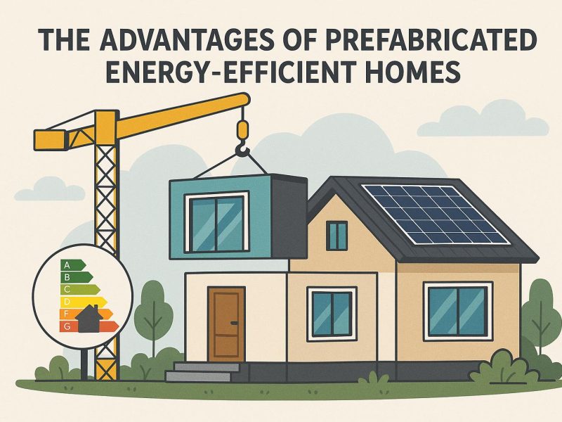 The advantages of prefabricated energy-efficient homes.