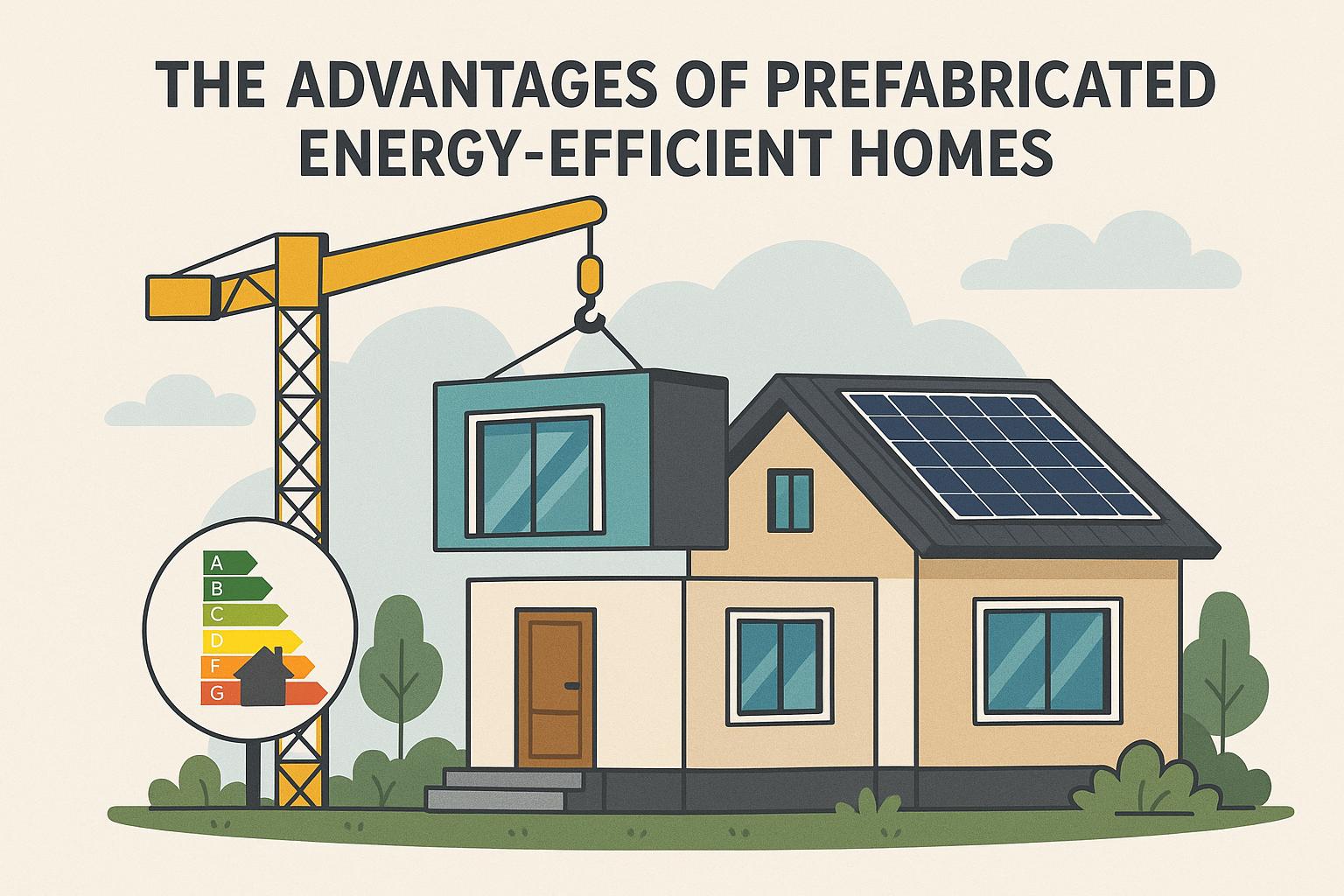 The advantages of prefabricated energy-efficient homes.