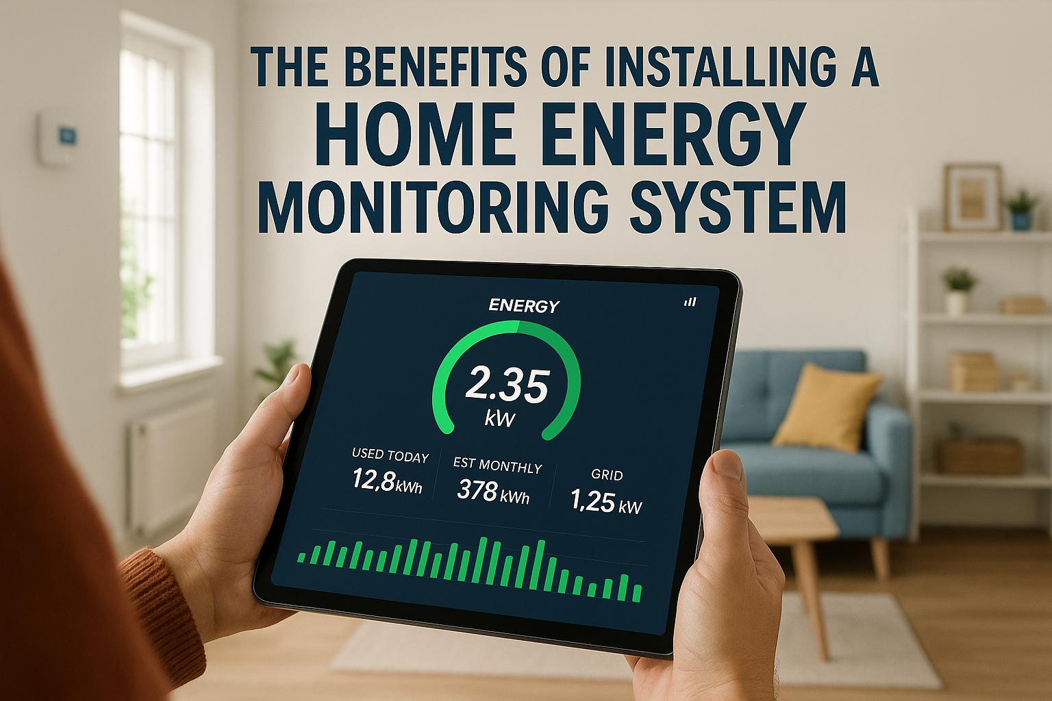 The benefits of installing a home energy monitoring system.