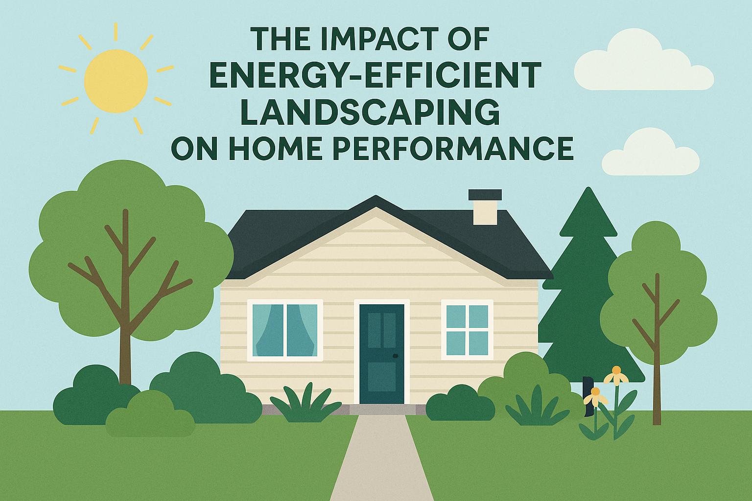 The impact of energy-efficient landscaping on home performance.