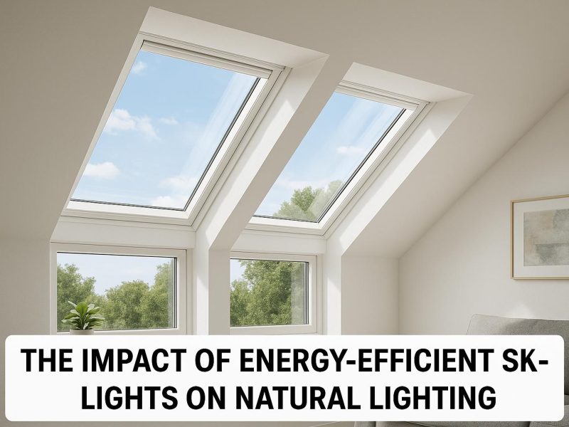 The impact of energy-efficient skylights on natural lighting.