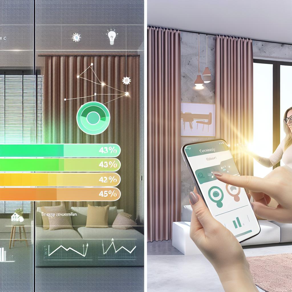 The impact of smart blinds and shades on home energy use.