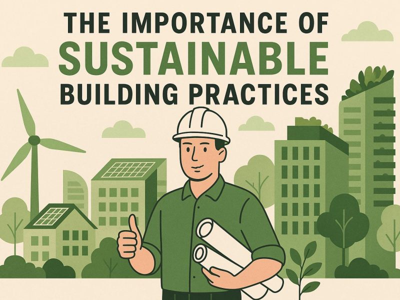 The importance of sustainable building practices.