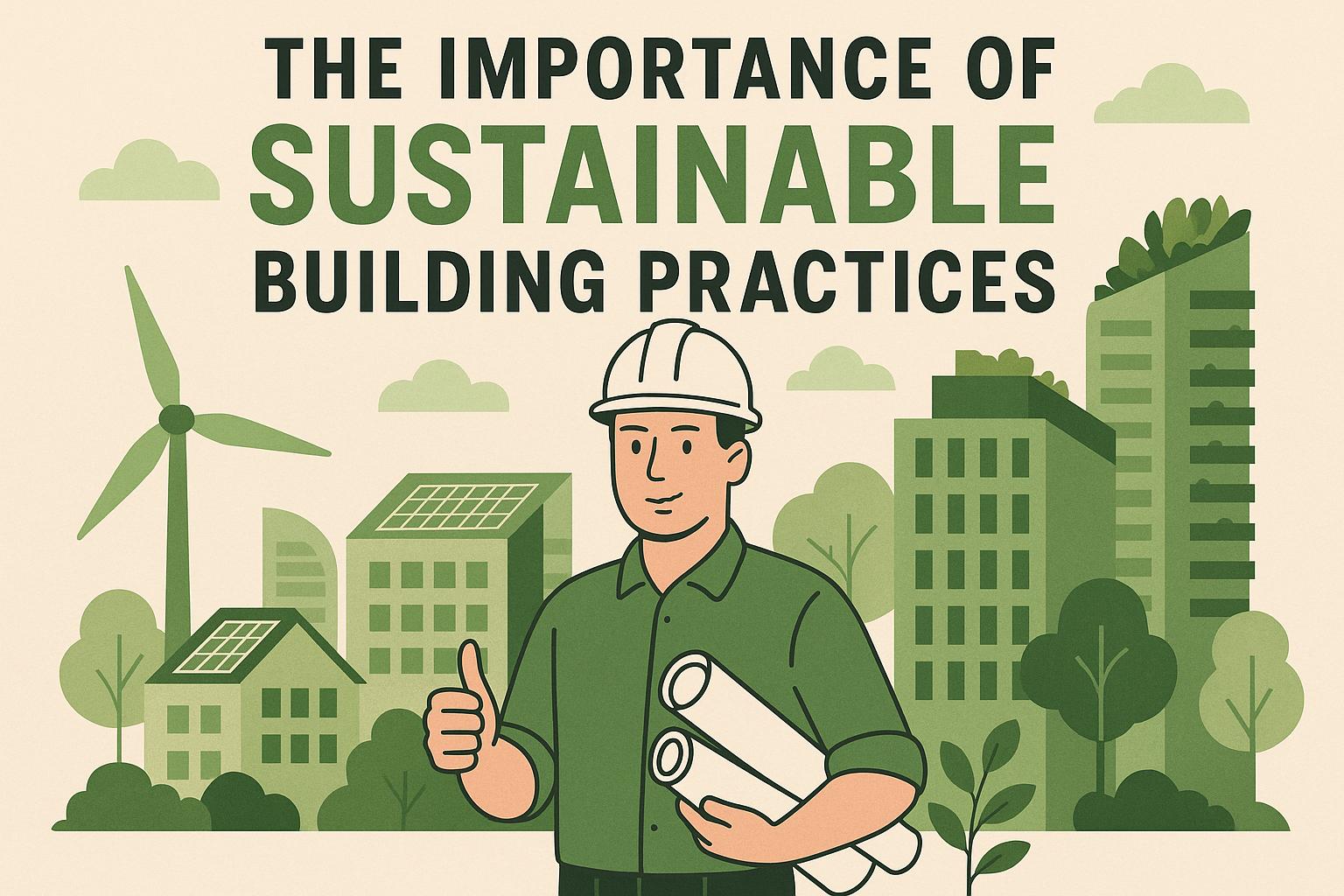 The importance of sustainable building practices.