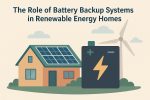 The role of battery backup systems in renewable energy homes.