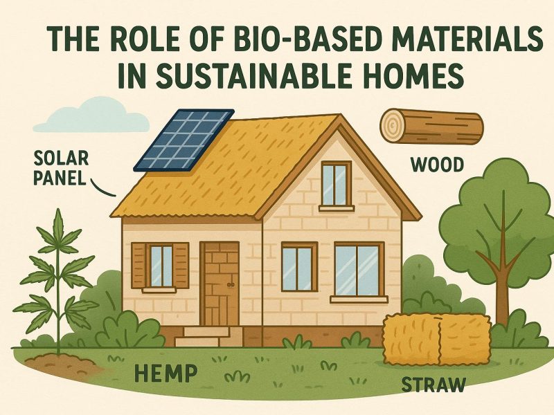 The role of bio-based materials in sustainable homes.