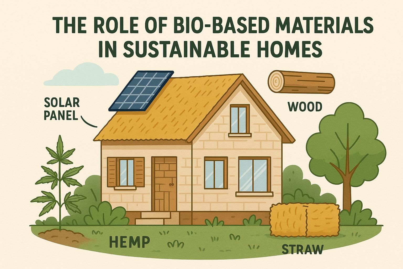 The role of bio-based materials in sustainable homes.