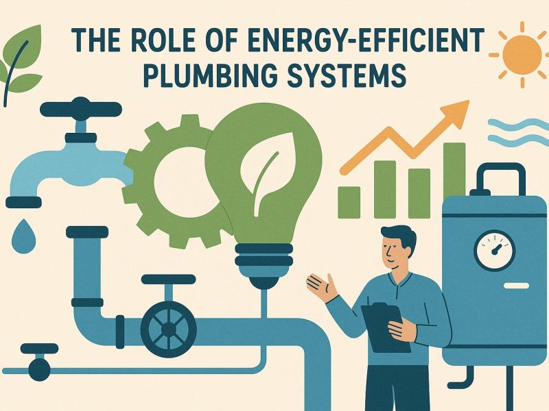 The role of energy-efficient plumbing systems.
