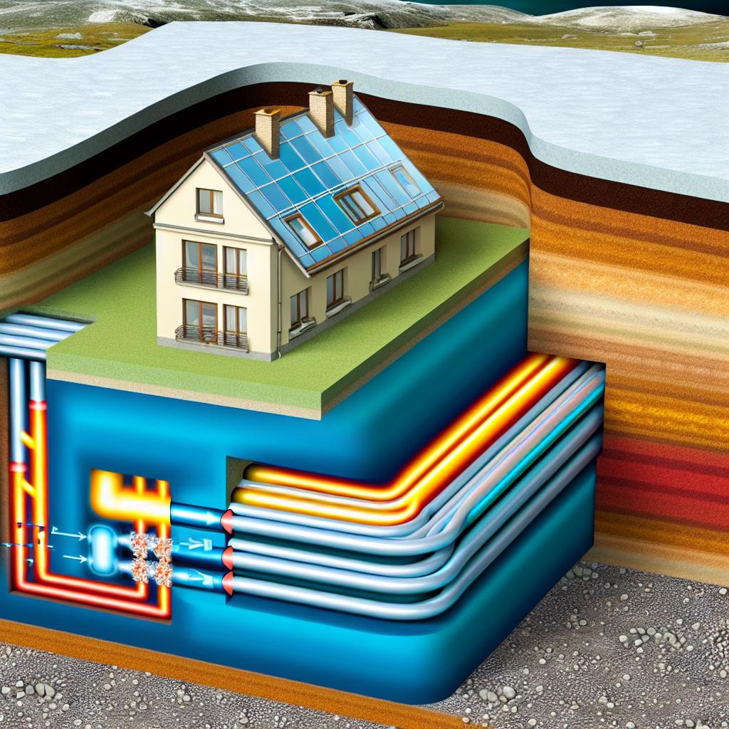 The role of geothermal heating and cooling systems.