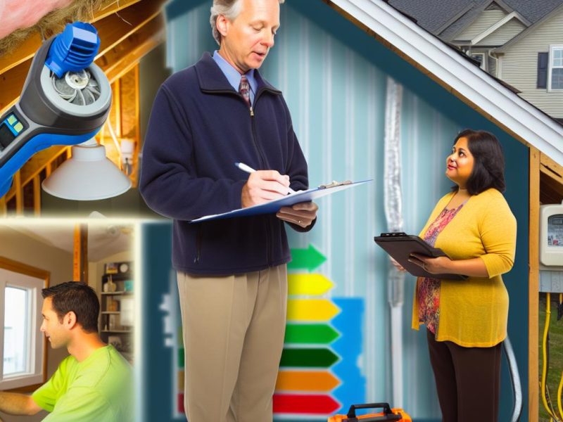 The role of home energy audits in identifying savings.