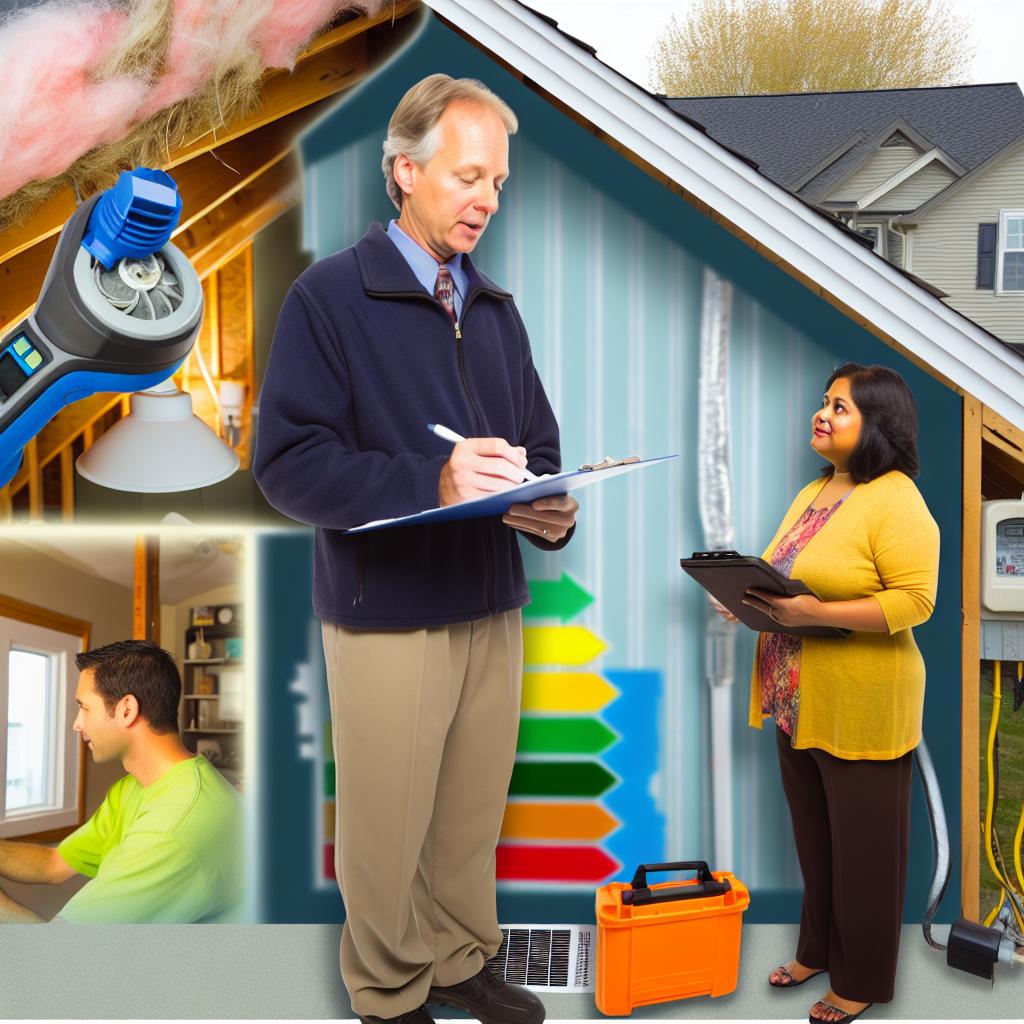 The role of home energy audits in identifying savings.
