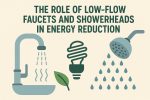 The role of low-flow faucets and showerheads in energy reduction.