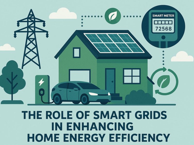 The role of smart grids in enhancing home energy efficiency.